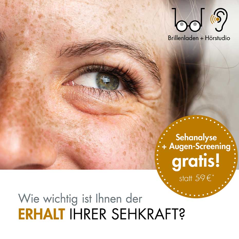 Aktion: Brillenladen + Hörstudio